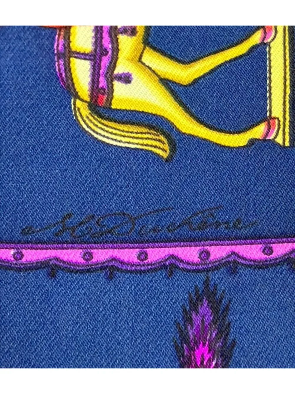 Hermes Scarf Carre 90 Silk 100% les Artificiers